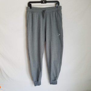 Gymshark Gray Joggers Sweatpants Drawstring Men's Size Large